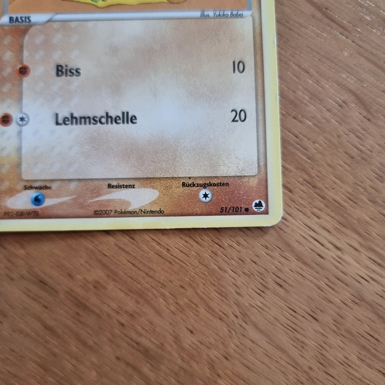 Pokémon Carte collezionabili: Pokémon Larvitar 2007 DE 51/101 EX – Usato da Roggwil BE venduto da S_Cards 1