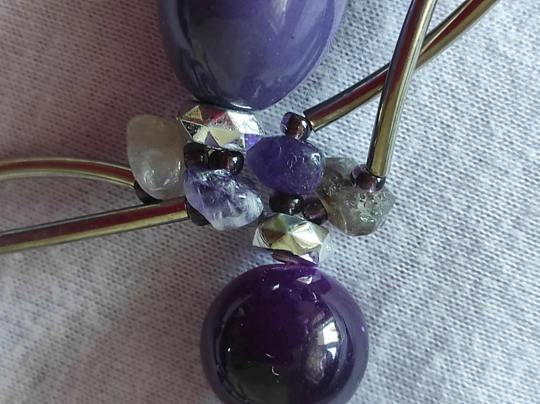 Catenine: Collier avec des ametistes – Nuovo (secondo la descrizione) da Renens VD venduto da cla_7zv5 3