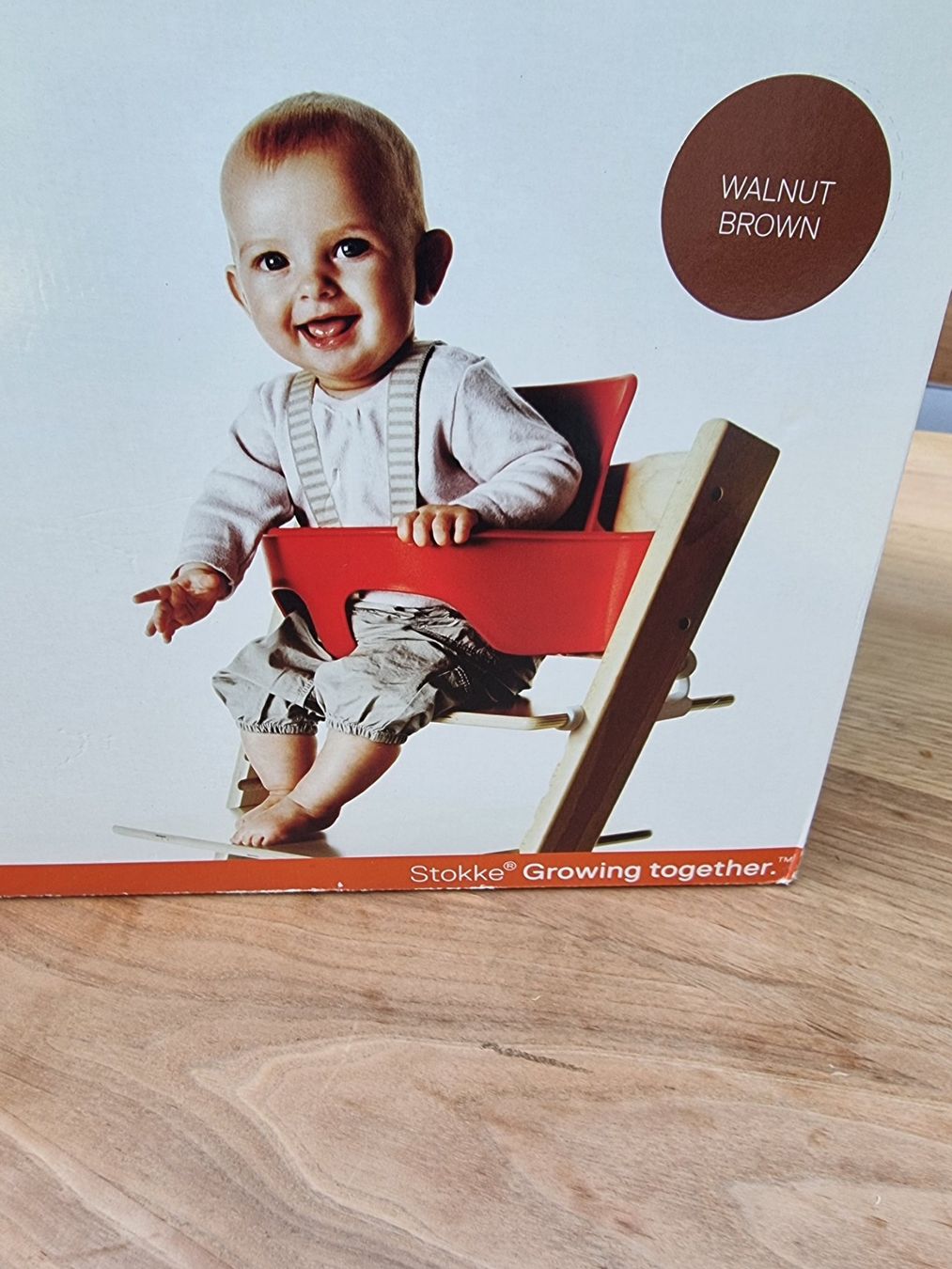 Stokke Seggioloni: Stokke Tripp Trapp Babyset Braun – Usato da Bern venduto da lalaly22 2