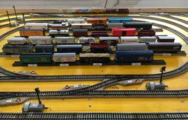 Modelleisenbahn Wagensammlung