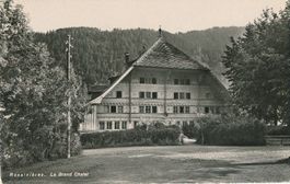 Rossinières - le grand châlet + 1949