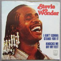 Stevie Wonder - I ain't gonna stand for it - Single um 1981