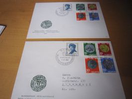PP 1962 FDC mit/ohne Adresse