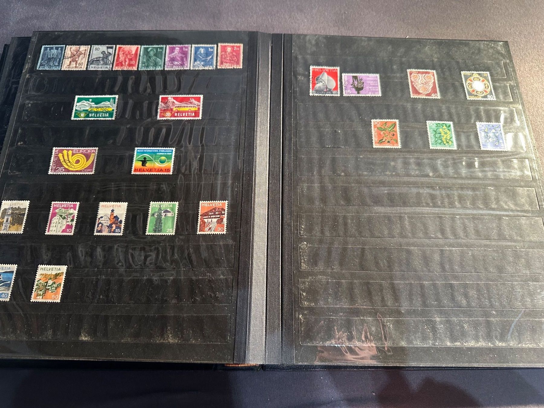 Tutti i francobolli: Sammlung Österreich - Schweiz mit einigen Postfrischen – Usato da Stettfurt venduto da 2442 6
