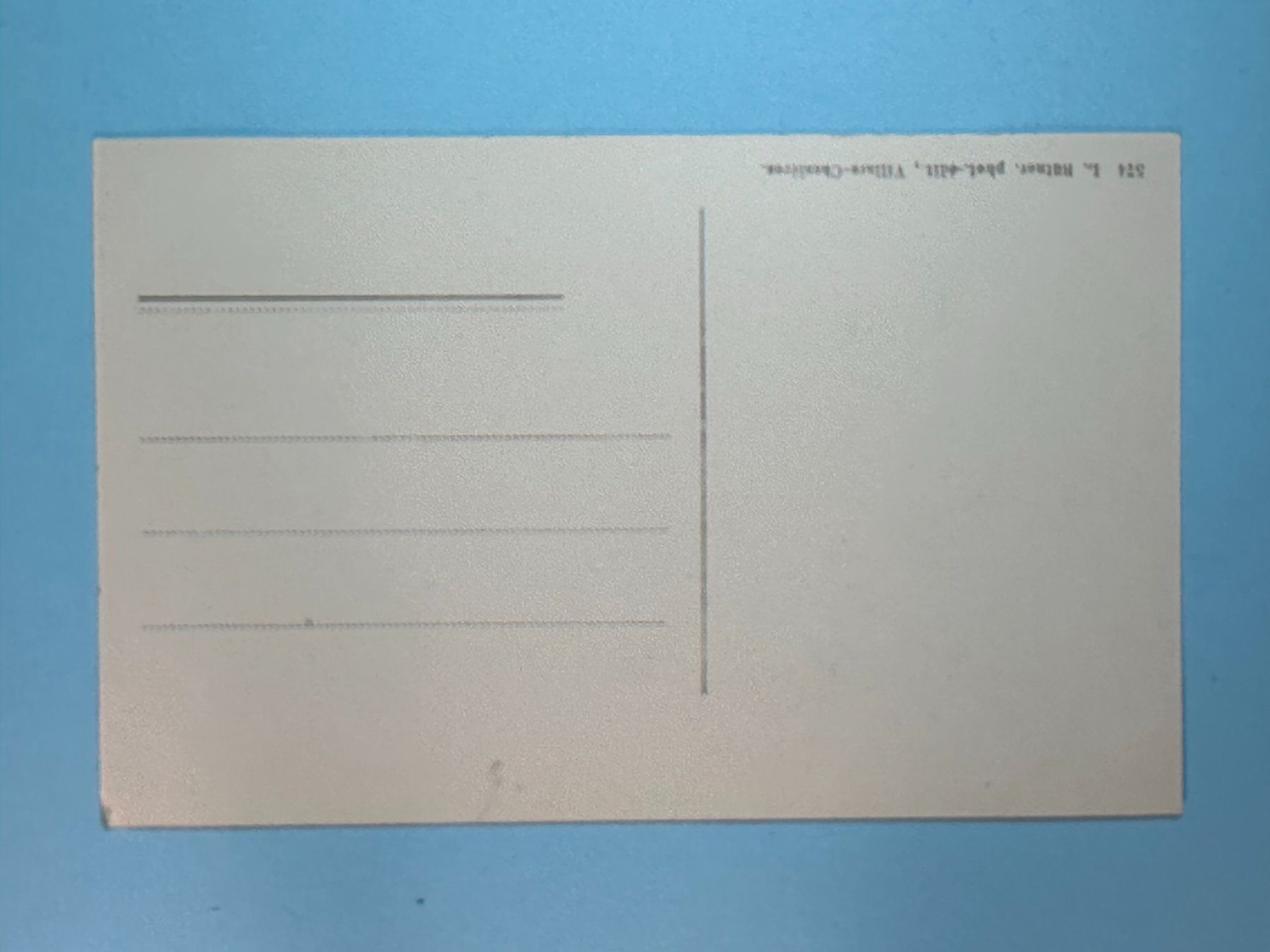 Cartoline postali: Villars-Chesières – Usato da Steg VS venduto da danwer74 1