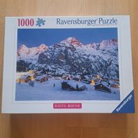 1000er Ravensburger Puzzle, Mürren im Winter