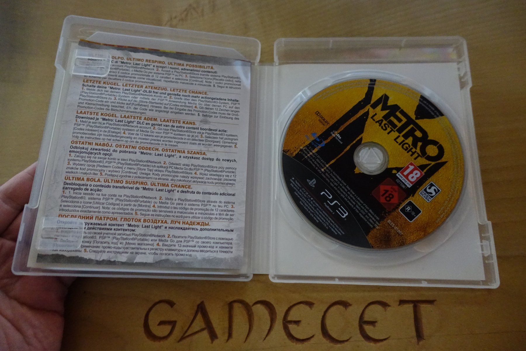 Sony Spiele: Metro: Last Light – Gebraucht aus Steinach von Gamecet 3