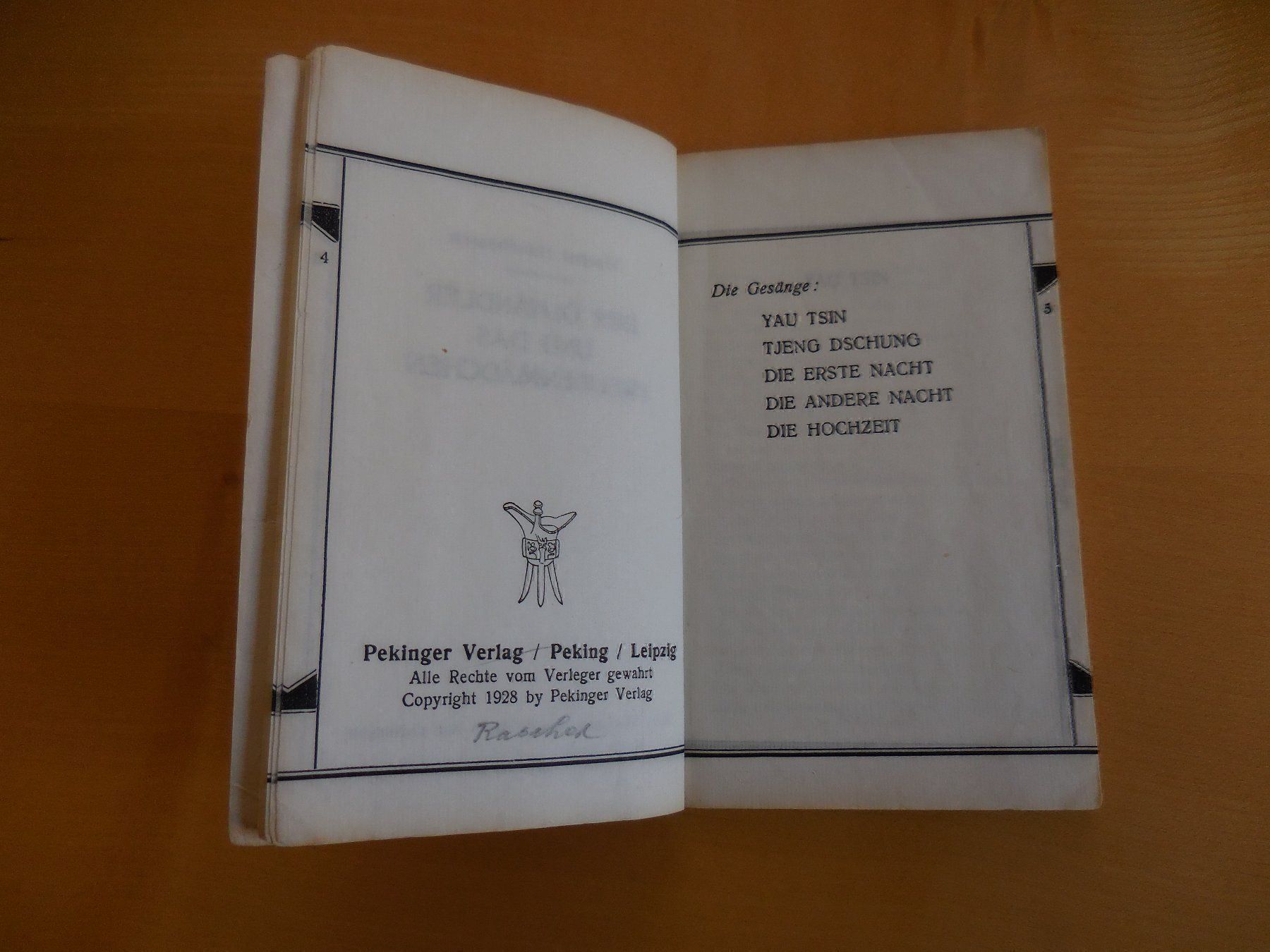 Libri: Der Ölhändler und das Freudenmädchen... – Usato da Wädenswil venduto da Sube 3
