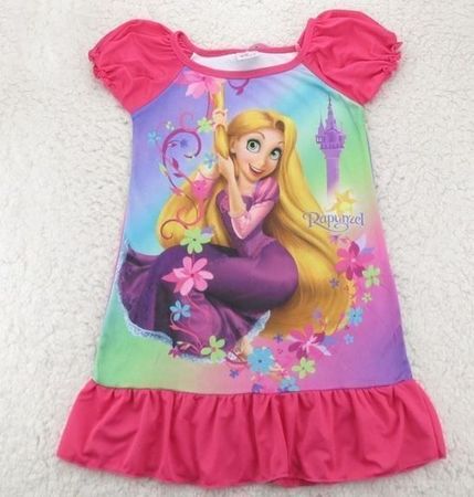 Rapunzel Raiponce: Robe XL (~ 6-8 ans)