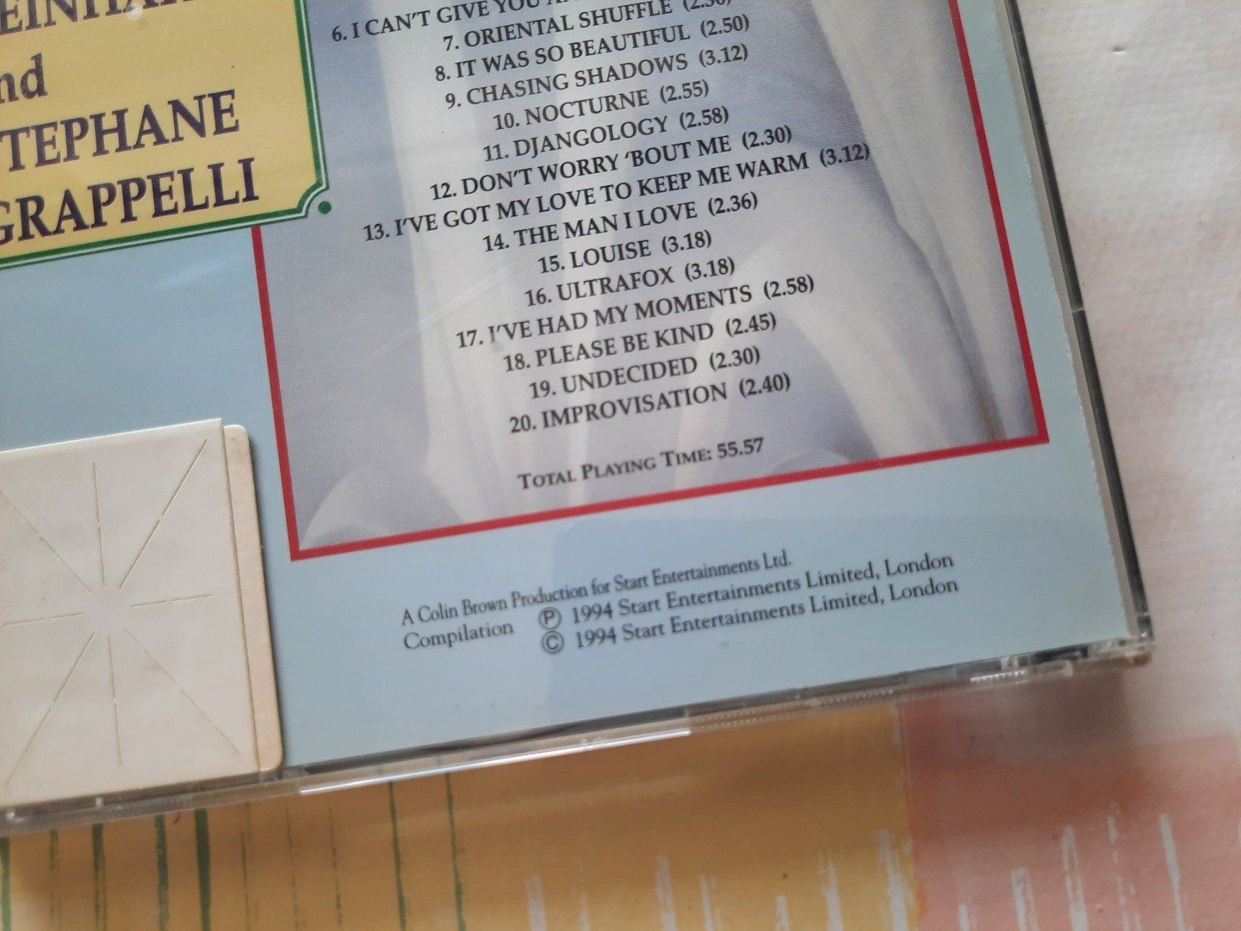 CDs: CD Django reinhardt & Stéphane Grappeli - Continental style – D'occasion à Pully par bro_n52j 3
