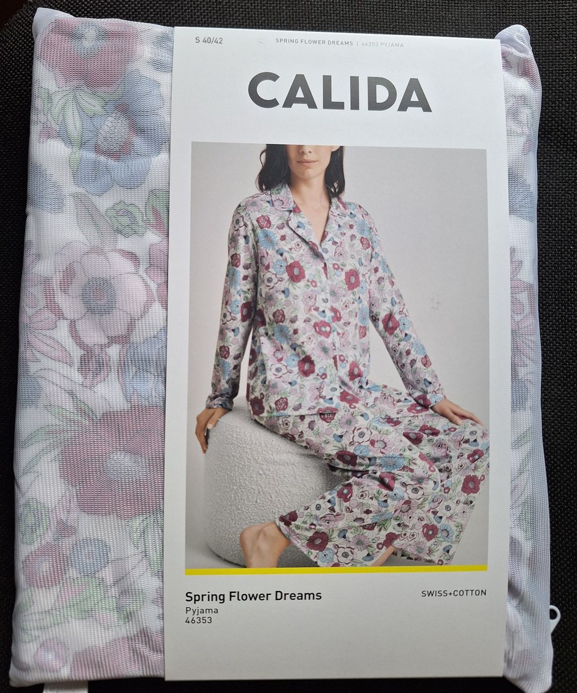 Calida Negligees & Pigiami: Calida Damen Pyjama Spring Flower Dreams, Grösse S – Nuovo e nell'imballaggio originale da Ittigen venduto da Michel0120 4