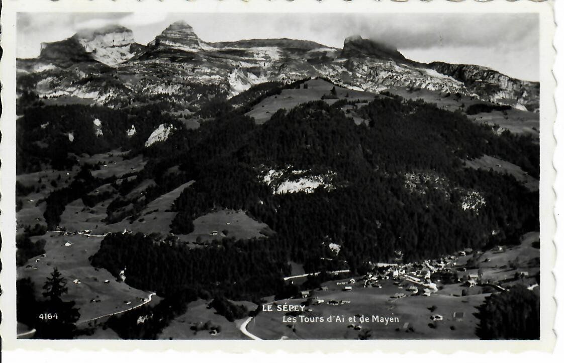 Cartes postales: Le Sépey – D'occasion à Hochdorf par Ziegel-16