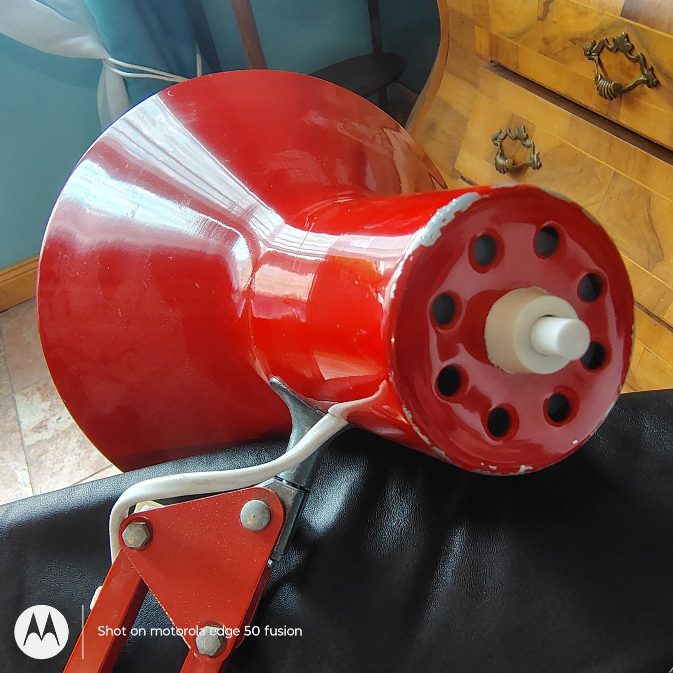 Lampen: Red vintage desk lamp – Gebraucht aus Dietikon von aberdeen30 5