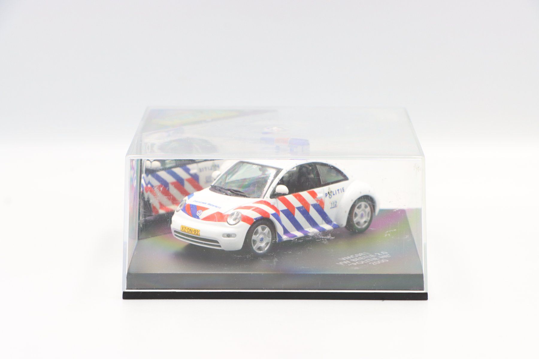Volkswagen Modellini d'auto: VW Beetle 2.0 Polizei NL 2000 1:43 Vitesse – Nuovo (secondo la descrizione) da Bühl b.Aarberg venduto da modelldiecast