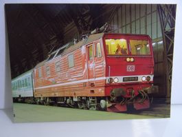 Postkarte  Deutsche Bundesbahn DB Lok 180 011 Dresden 1994.