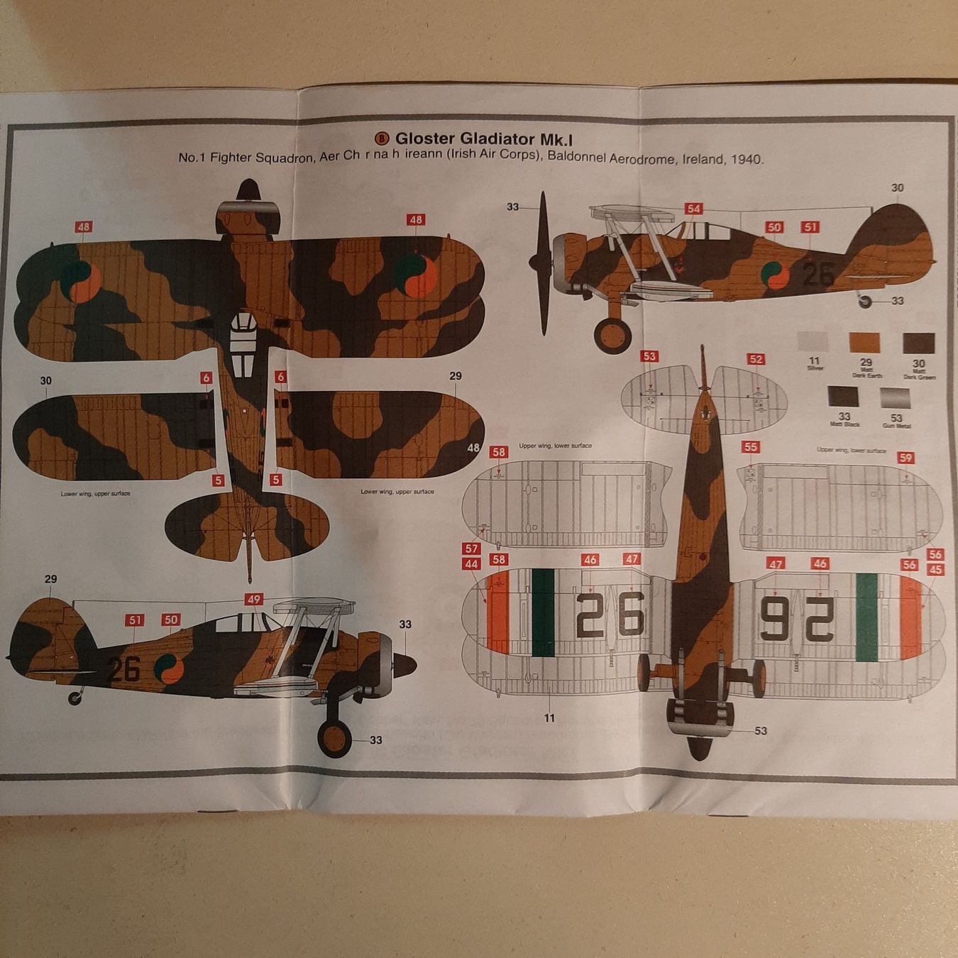 Airfix Kit di modellismo & Modellini statici: 2152 ... Gloster Gladiator Mk I ... Airfix 02052 – Nuovo (secondo la descrizione) da Bonstetten venduto da Benibanny59 2