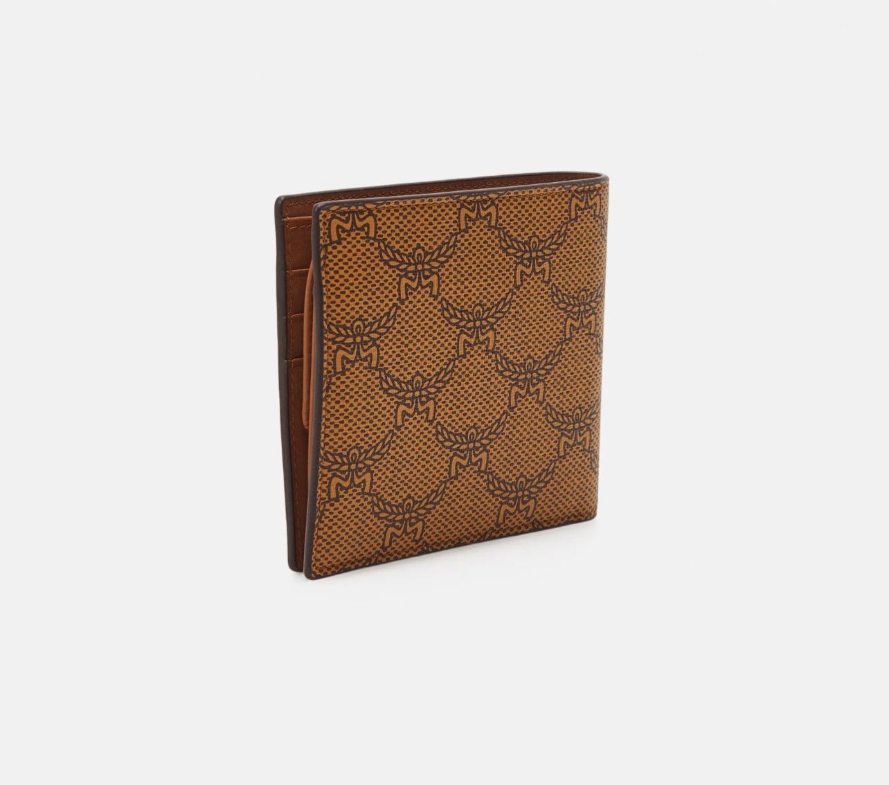 Mcm Portafogli: *MCM LAURETOS SMALL WALLET UNISEX - WALLET, Cognac – Nuovo e nell'imballaggio originale da Oberaach venduto da Dandy2021 1