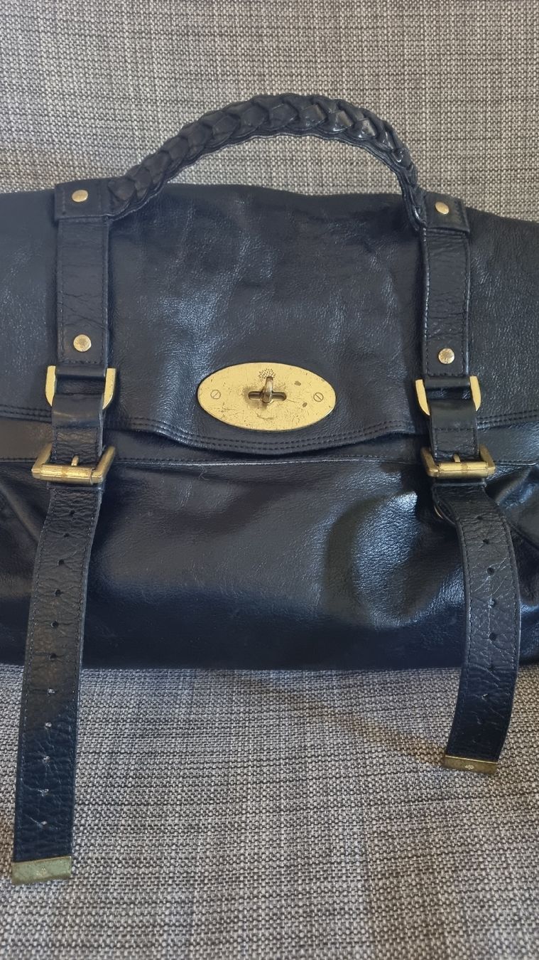 Mulberry Taschen für Damen: Original Mulberry Alexa Medium Tasche in schwarz – Gebraucht aus Oftringen von MalousAllerlei 1