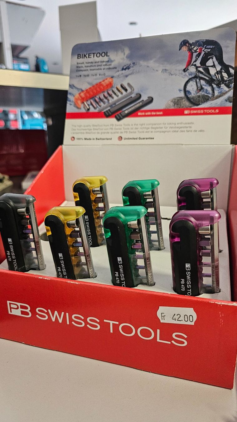 PB Swiss Tools Tutti gli attrezzi: PB Swiss Tools Biketool PB 470 black NEU & OVP – Nuovo e nell'imballaggio originale da Jegenstorf venduto da Bracher_Shop 5