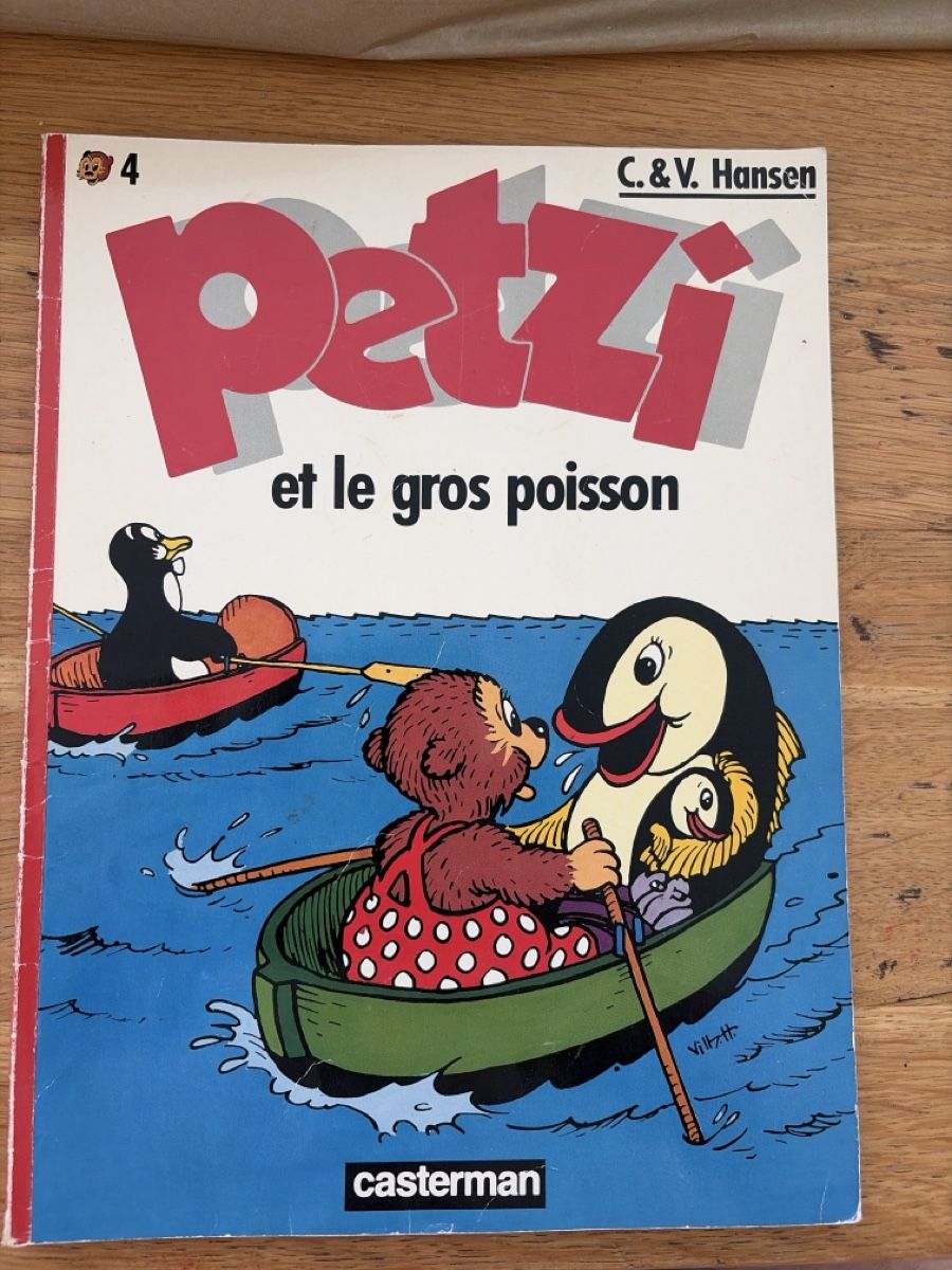 Fumetti: BD Petzi et le gros poisson no 4 – Usato da Echallens venduto da JAR69