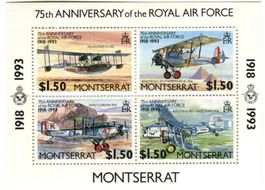 Block "Flugzeuge". Montserrat.