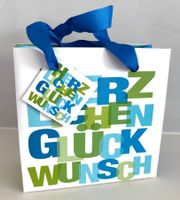 Geschenktüte Papiertasche Verpackung 15 x 15 x 6 - NEU