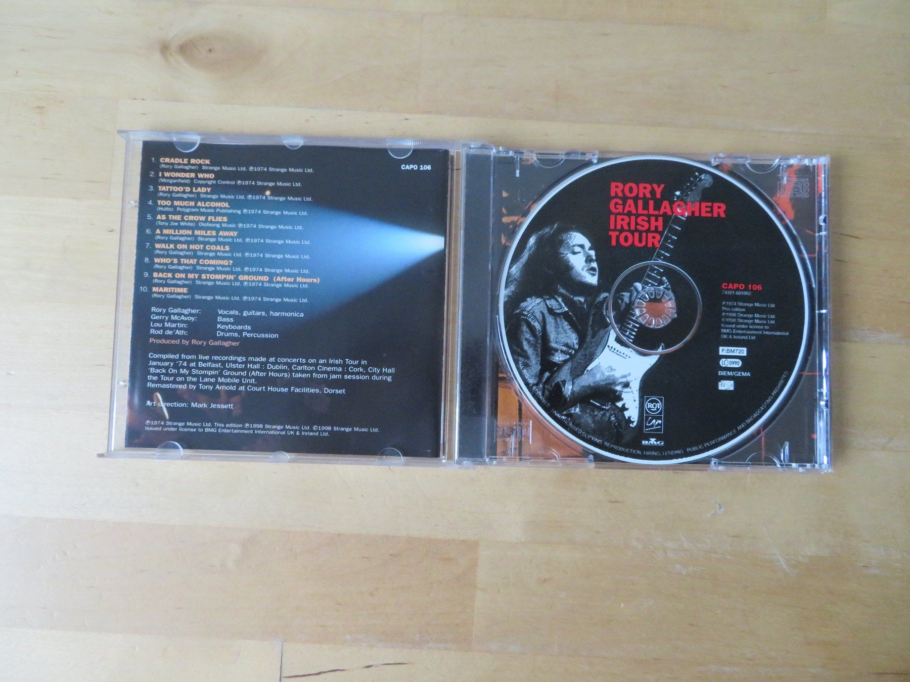 CDs: RORY GALLAGHER "Irish Tour" – D'occasion à zürich par Goldimmund 1