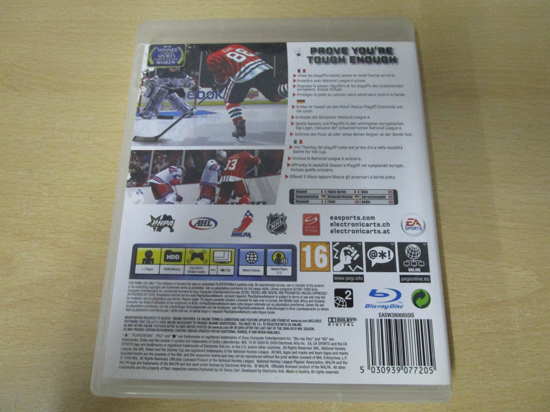 Sony Spiele: NHL 10 Playstation 3 PS3 – Gebraucht aus Goldau von agestuffer 1