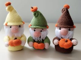 Automne: Adorables gnomes décoratifs faits à la main 🎃