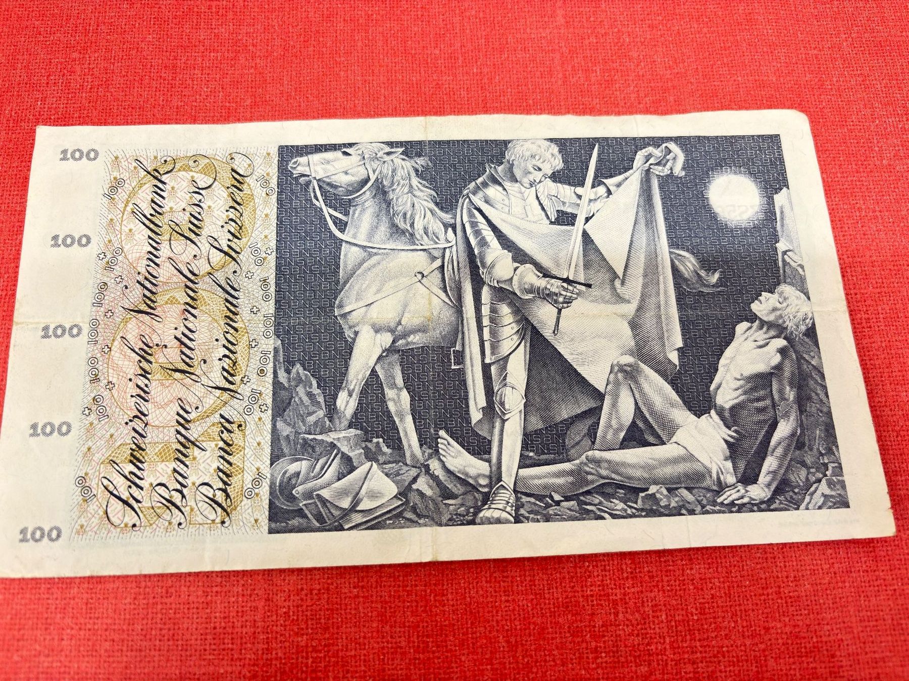 Banconote: 100 FRanken Banknote 1973 wenig gebraucht TOP – Usato da Ormalingen venduto da digital09 1