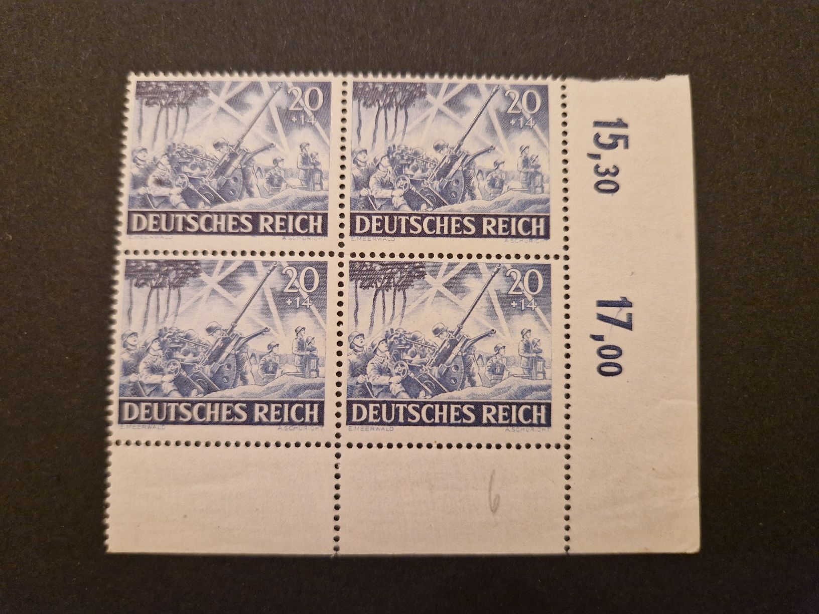 Alle Briefmarken: Deutsches Reich Viererblock Briefmarken postfrisch – Neu (gemäss Beschreibung) aus St. Gallen von Enrico_SG