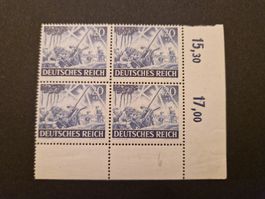Deutsches Reich Viererblock Briefmarken postfrisch
