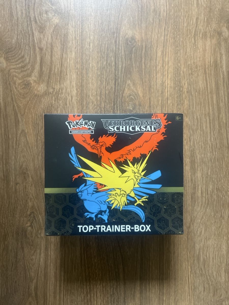 Pokémon Carte collezionabili: Pokemon Verborgenes Schicksal Top Trainer Box – Usato da Almens venduto da dra_mql5