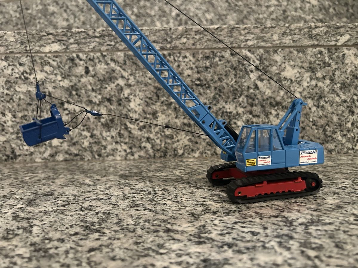 Kit di modellismo & Modellini statici: Fuchs Gittermastkran / Dragline , 1:50 – Usato da Horw venduto da Tigercat635 1