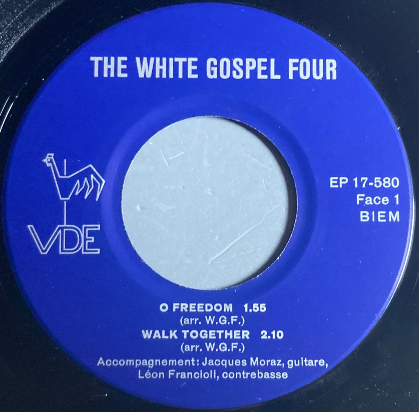 Dischi in vinile: THE WHITE GOSPEL FOUR - O FREEDOM – Usato da Poliez-Pittet venduto da Newtown-Records 2