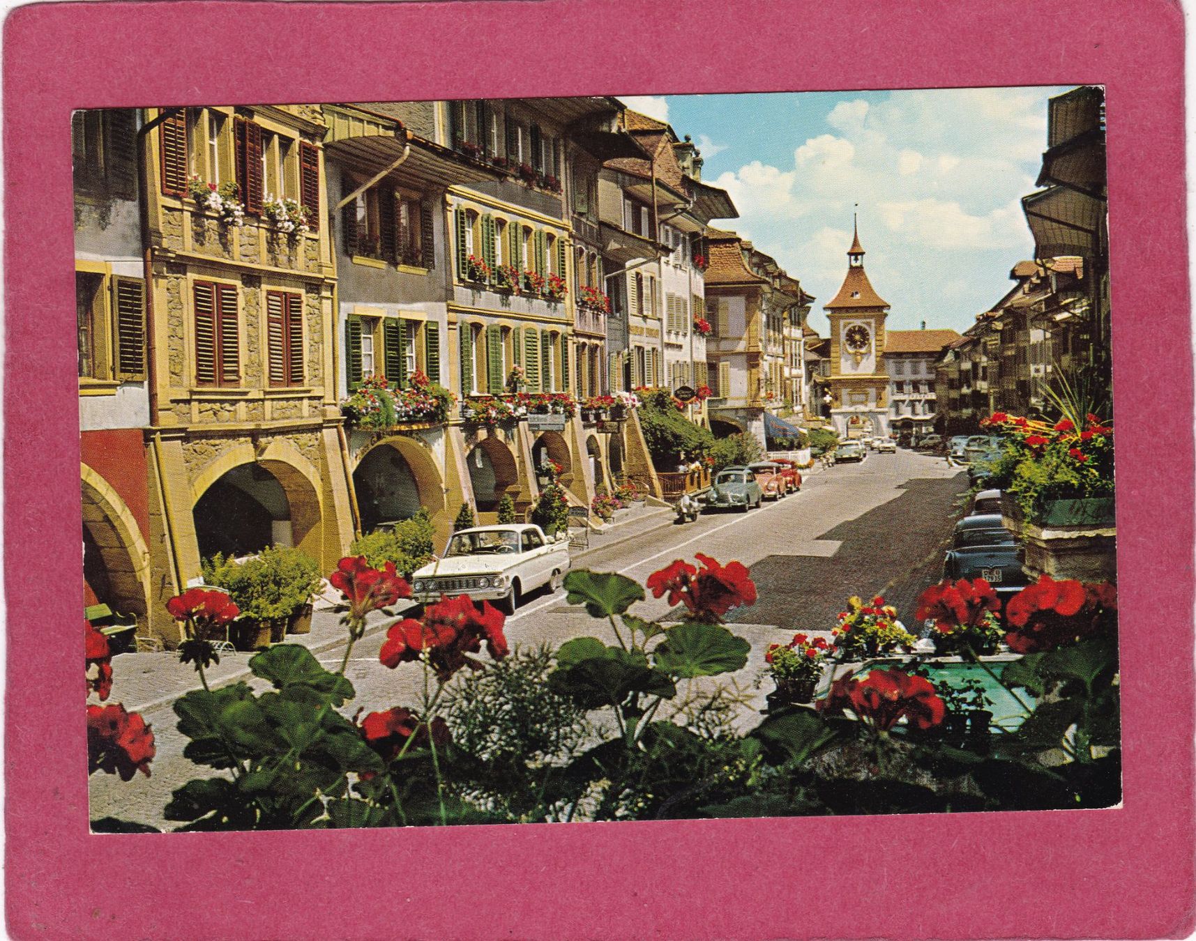 Cartoline postali: Morat Murten Grand Rue – Usato da Herisau venduto da Lisegrat2008