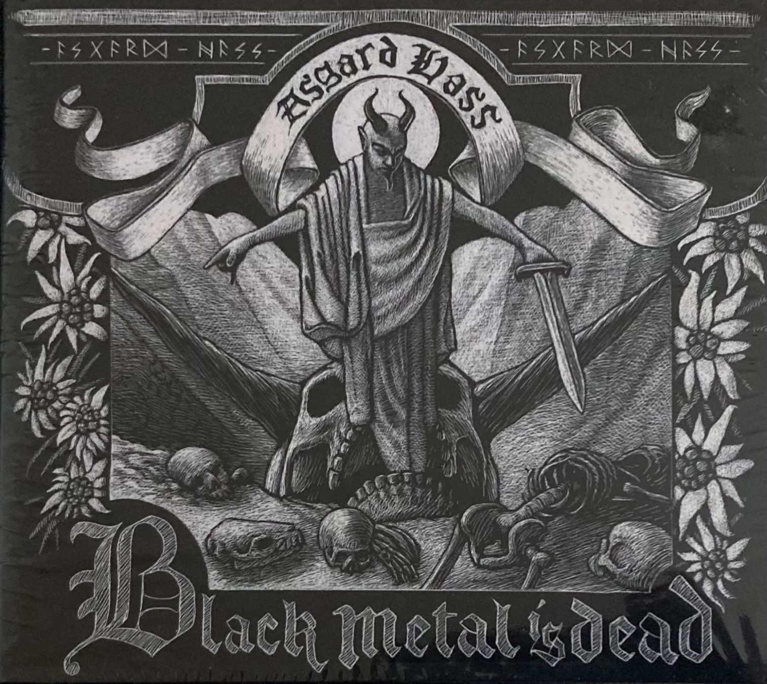 CD: ASGARD HASS - BLACK METAL IS DEAD – Nuovo e nell'imballaggio originale da Poliez-Pittet venduto da Newtown-Records