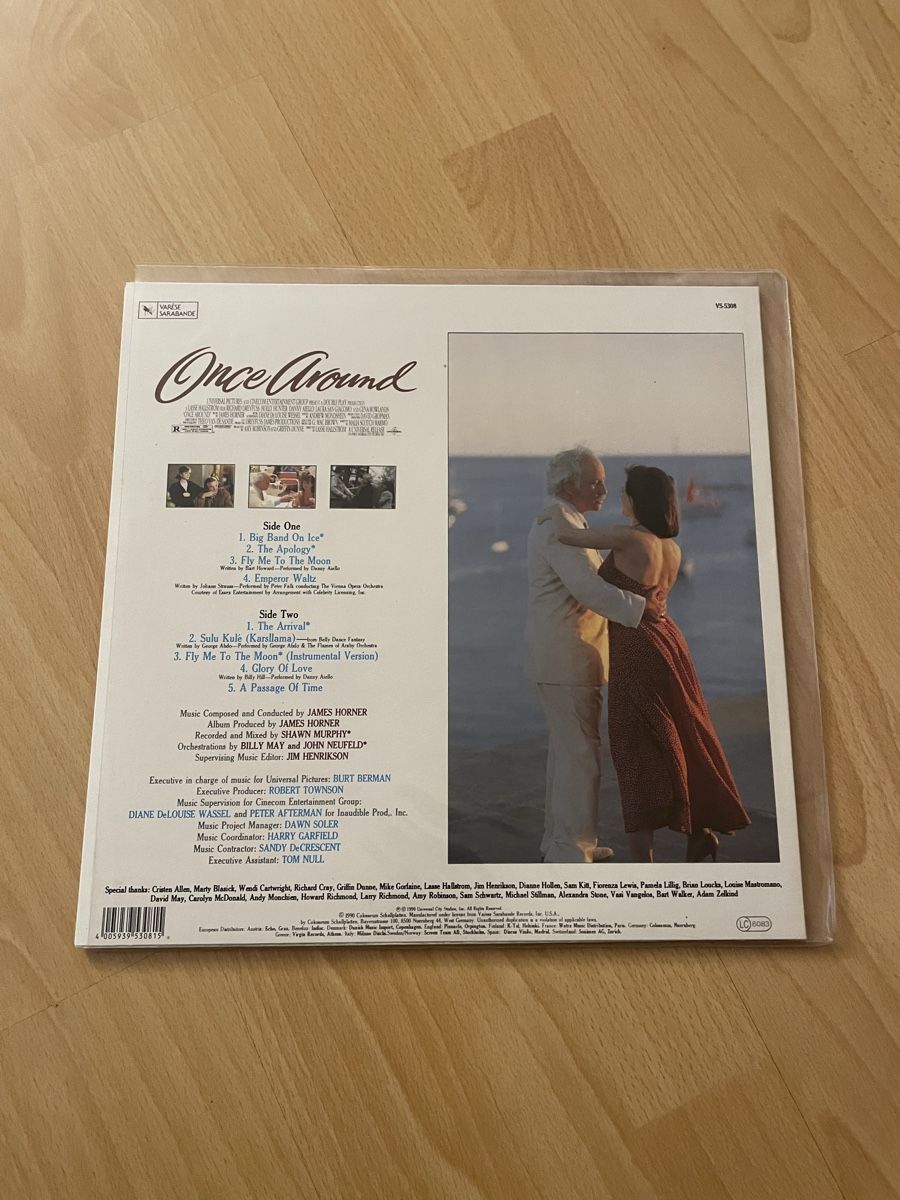 Dischi in vinile: Once Around Soundtrack - James Horner – Usato da Hombrechtikon venduto da baersandro 1