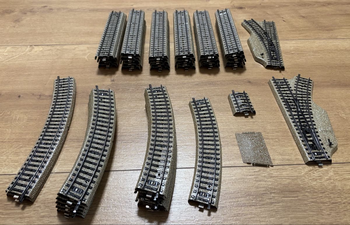 Märklin Modellini di ferrovie: Marklin Gleise, Weichen, Trafo – Difettoso da Liestal venduto da RogerS28 1