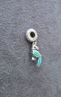 Silber Charm Papagei +Garantie