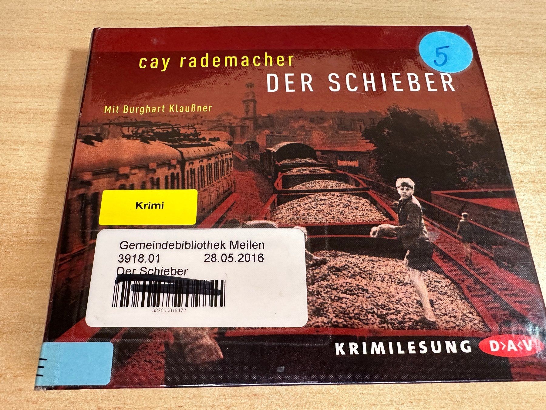 Livres audio: K9 Cay Rademacher - Der Schieber - 5 CD – D'occasion à Rikon im Tösstal par Alpenmutz