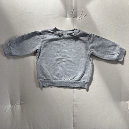 Gray H&M sweatshirt baby 74 cm 6-9 months 