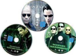 Matrix Trilogie DVD - ohne DVD-Hülle