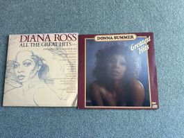 Diana Ross & Donna Summer - Greatest Hits, 2 Schallplatten