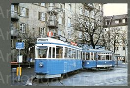 AK color Zürich ZH Hardplatz, Museums-Tram VBZ Be4/4 ≈ 1974