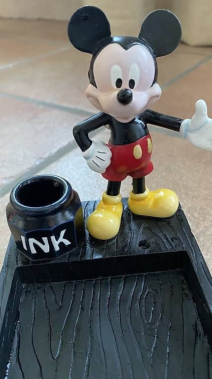 Statuette: Disney Notizblokhalter mit Micky – Usato da Beinwil am See venduto da Muffin-Queen7 2