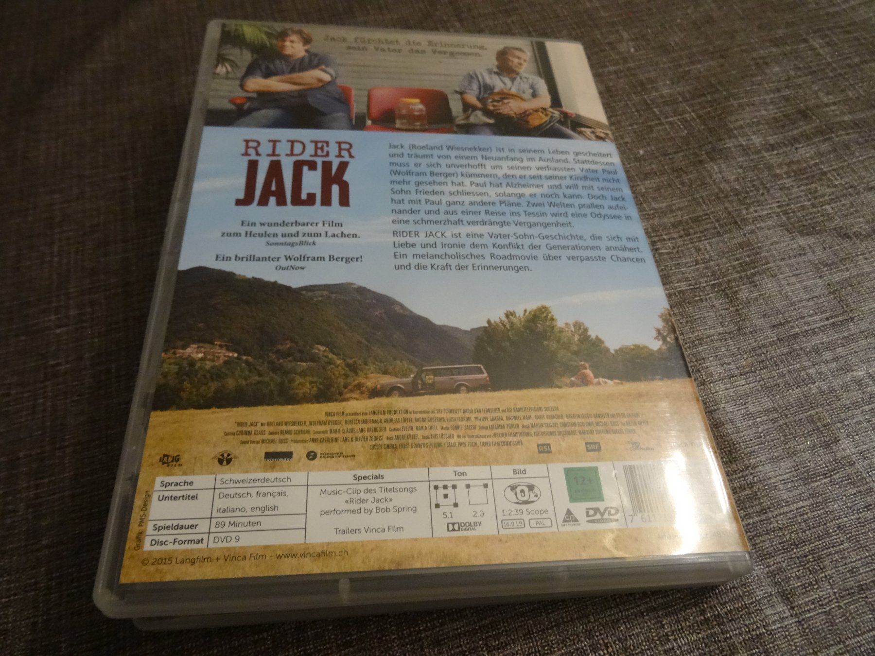 Tutti i DVDs: RIDER JACK DVD   This Lüscher – Usato da Olten venduto da Disc-Verkauf 2