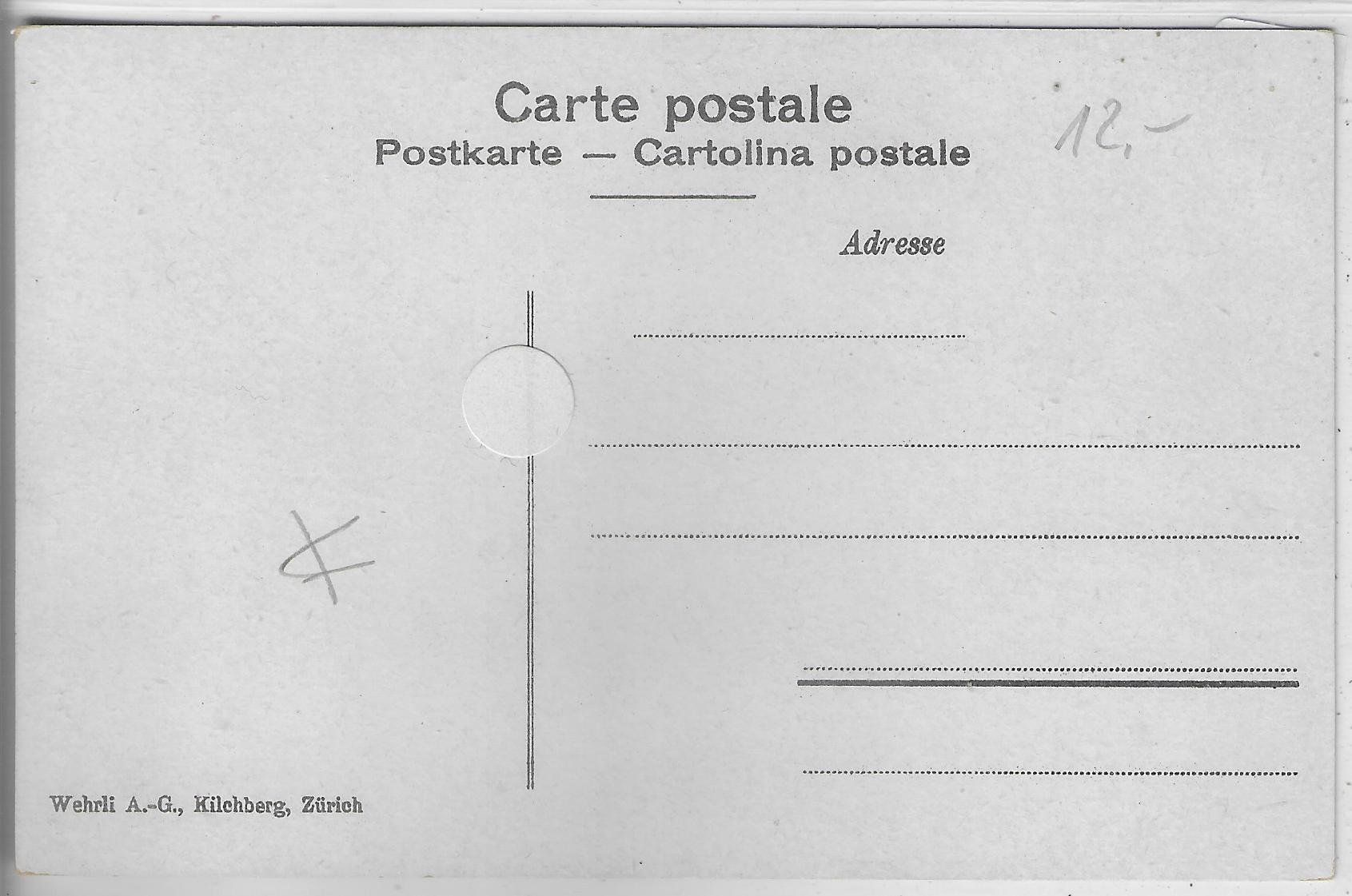 Cartoline postali: Teufelsbrücke - Litho – Usato da Ettingen venduto da Kartenplanet 1