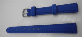 12 mm Satin Uhrenarmband blau, Nr. 2a