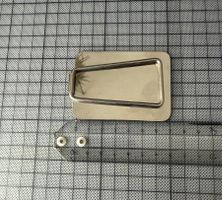 Edelstahl Tischkartenhalter/Fotohalter - Neuwertig!